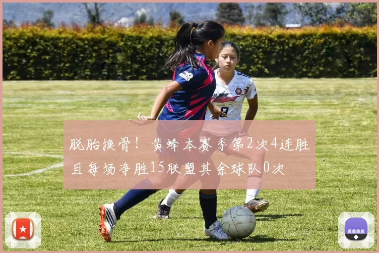 脱胎换骨！黄蜂本赛季第2次4连胜且每场净胜15联盟其余球队0次